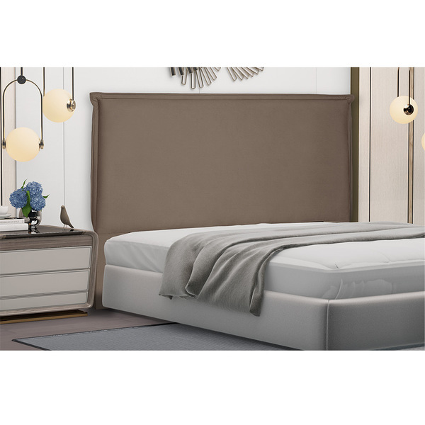 Cabeceira Garden Para Cama Box Queen 160 Cm Suede Caramelo S0