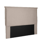 Cabeceira Garden Para Cama Box Solteiro 90 Cm Suede Bege S04