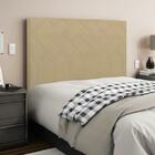 Cabeceira Genebra Plus Casal 1400mm Liinho Creme - Simbal