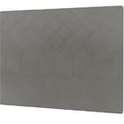 Cabeceira Genebra Plus Casal 1400mm Veludo Slim Chumbo - Simb