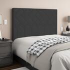 Cabeceira Genebra Plus Queen 1600mm Suede Negro - Simbal