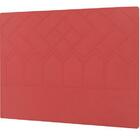 Cabeceira Genebra Plus Queen 1600mm Vedulo Adar Vermelho - Si