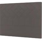 Cabeceira Genebra Plus Queen 1600mm Veludo Adar Marrom - Simb