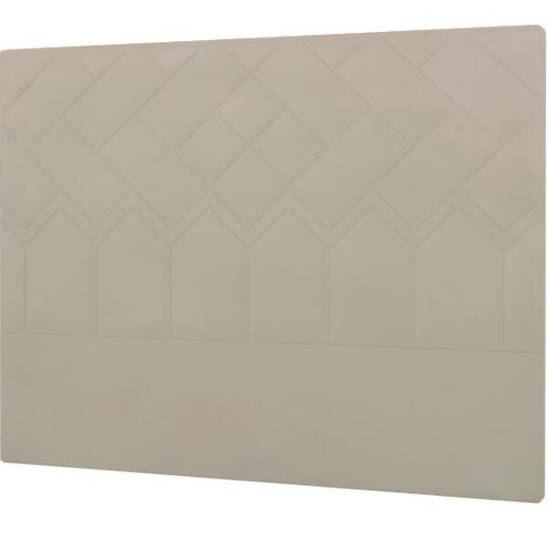 Cabeceira Genebra Plus Viúva 1000mm Linho Cru - Simbal