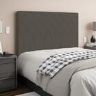 Cabeceira Genebra Plus Viúva 1000mm Veludo Cacau - Simbal