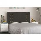 Cabeceira Genova Suede Cinza Queen 160cm Spezzia
