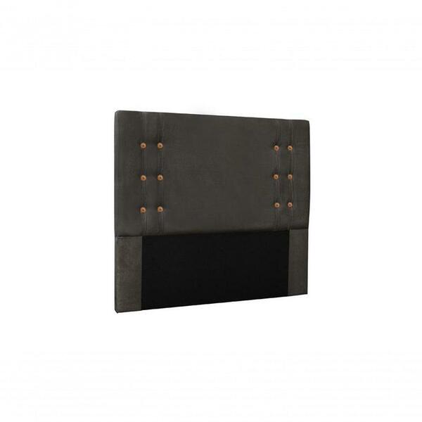 Cabeceira Genova Suede Cinza Queen 160cm Spezzia