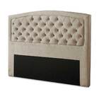 Cabeceira Geovana 160 Cm Queen Suede Veludo Bege