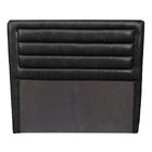 Cabeceira Gomada Rossi 0 90 Cm Corano Preto D'rossi