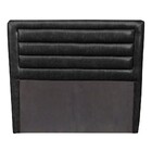 Cabeceira Gomada Rossi 1 60 Cm Corano D'rossi - Preto