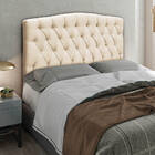 Cabeceira Greta Para Cama Box King 195 Cm Linho - D'rossi - B