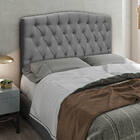 Cabeceira Greta Para Cama Box King 195 Cm Linho - D'rossi - C