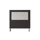 Cabeceira Havana 1,40 Cm Para Cama Box Casal Suede Marrom