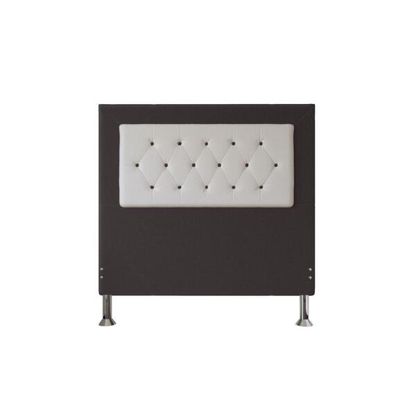 Cabeceira Havana 1,40 Cm Para Cama Box Casal Suede Marrom