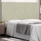 Cabeceira Havana 1,60 Corano Zahav Estofados Marfim