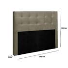 Cabeceira Helena 160cm Suede Bege Bnn Decor