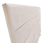 Cabeceira Helena Cama Box Casal Queen Size Suede Bege 158cm