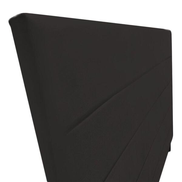 Cabeceira Helena Cama Box Casal Queen Size Suede Preto 158cm