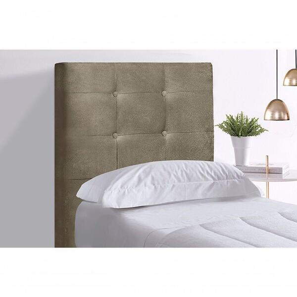 Cabeceira Helena Para Cama Box Solteiro Juvenil 90cm Suede