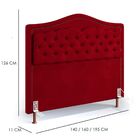 Cabeceira Holanda 0 90 Solteiro 2.0 - Vinho 2.0