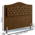 Cabeceira Holanda 1,60 2.0  C/ Design Retro Speciale Home