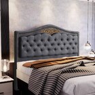 Cabeceira Holanda 195cm King Size Estofada Veludo Star Confort