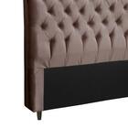 Cabeceira Imperatriz 1000 Plus Casal 1400mm Veludo Rose - Sim