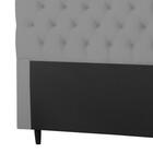 Cabeceira Imperatriz 1000 Plus King Size 1950mm Linho Cinza -