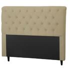 Cabeceira Imperatriz 1000 Plus Queen 1600mm Liinho Creme - Si