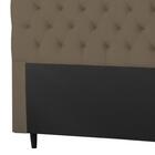 Cabeceira Imperatriz 1000 Plus Solteiro 900mm Suede Marrom Ta