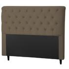Cabeceira Imperatriz 1000 Plus Solteiro 900mm Suede Marrom Ta