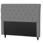 Cabeceira Imperatriz 1000 Plus Viúva 1000mm Linho Chumbo - Si