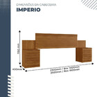 Cabeceira Imperio  Benetil Cinamomo