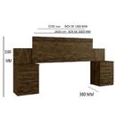 Cabeceira Imperio Benetil Móveis Avela Ipe