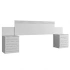 Cabeceira Imperio Benetil Móveis Branco