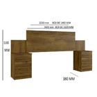 Cabeceira Imperio Benetil Móveis Rovere Rustico