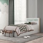 Cabeceira Infantil Comic Legno Salinas/verde Bellagio/branco