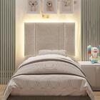 Cabeceira Infantil Estofada Com Led