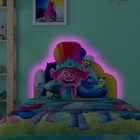Cabeceira Infantil Trolls Com Led Ides
