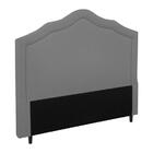 Cabeceira Irlanda New Plus Casal 1400mm Linho Chumbo - Simbal