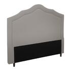 Cabeceira Irlanda New Plus Casal 1400mm Veludo Adar Camurça -