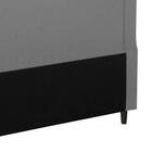 Cabeceira Irlanda New Plus King Size 1950mm Linho Chumbo - Si