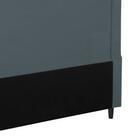 Cabeceira Irlanda New Plus King Size 1950mm Suede Cinza - Sim