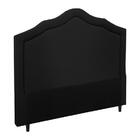 Cabeceira Irlanda New Plus King Size 1950mm Suede Negro - Sim