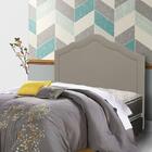 Cabeceira Irlanda New Plus Queen 1600mm Veludo Adar Castor -