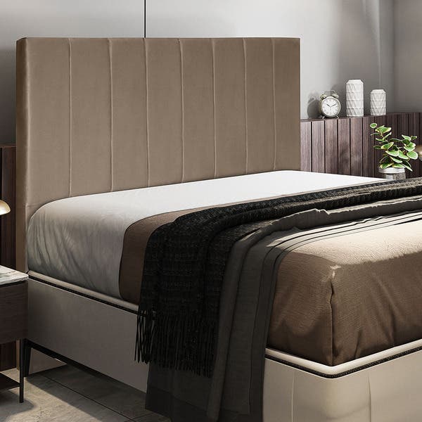 K★051 カリメロ Cabeceira Jade Cama Box Solteiro 90cm Corino Marrom - Ssx