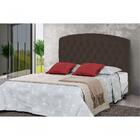 Cabeceira Jade King 195 Cm Sued Marrom