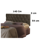 Cabeceira Jb 9011 Marrom - Jb Bechara