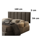 Cabeceira Jb 9022 Marrom - Jb Bechara