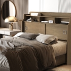 Cabeceira Jéssica Casal 1.4 Castanho/off White – Vj Móveis